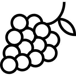Icon of grapes