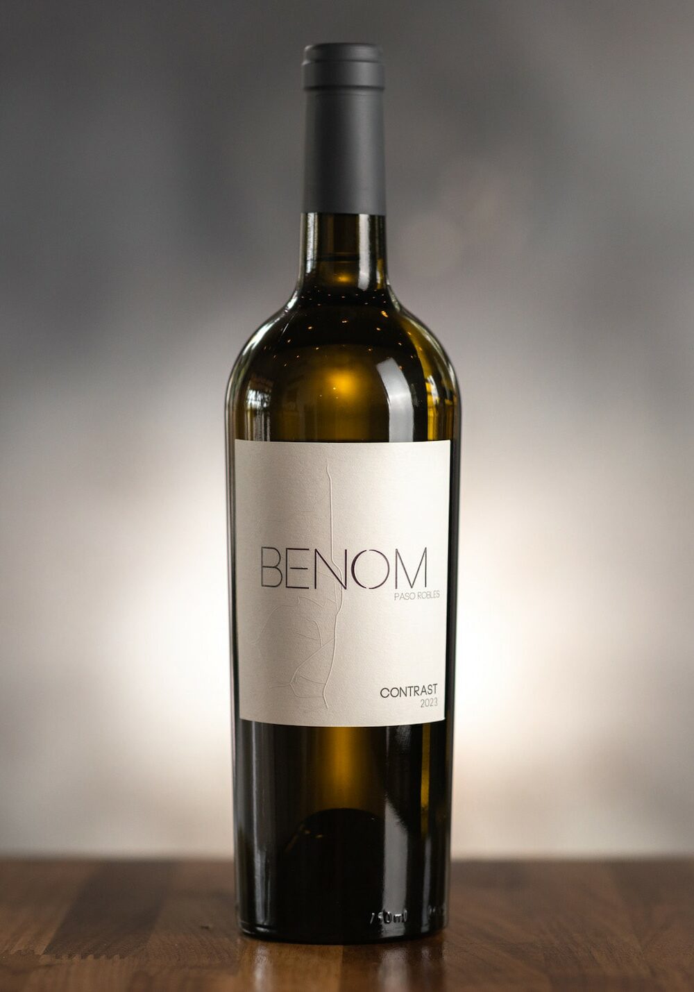 A bottle of BENOM's Contrast
