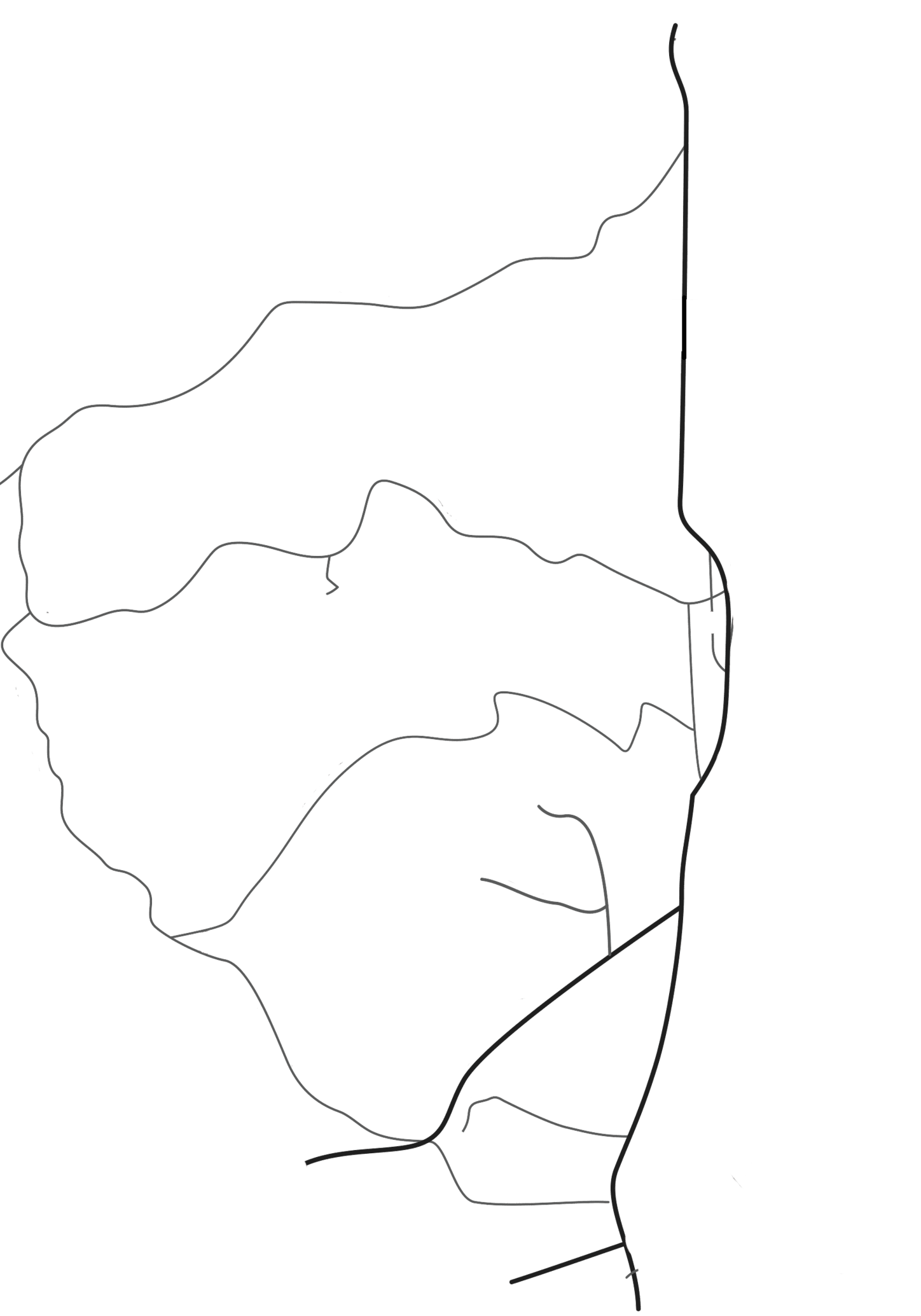 Map of Vineyards on the West Side of Paso Robles